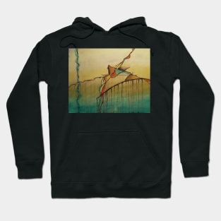 Triangle Abstract Pastel Painting PAS3948 Hoodie